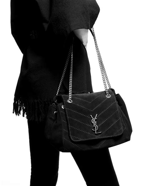 ysl nolita bad medium suede|Saint Laurent YSL Nolita bag .